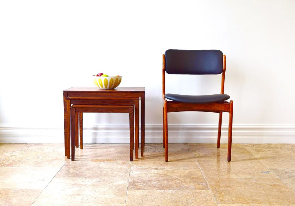 Mid Century Chair and Table Retrospekt